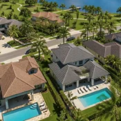 Luxury villas with private pools in Kissimmee resort community, Florida, short-term rental investment 2026.