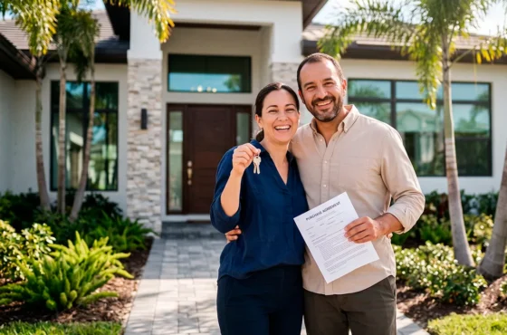 How much down payment does a foreigner need to buy a home in Florida?